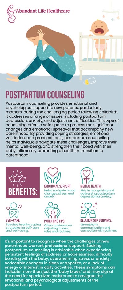 Common questions asked by patients: How long is the postpartum period in mental health? What are the emotional levels of postpartum? What is the treatment of postpartum? Why is postpartum difficult? For more information, contact us or schedule an appointment online. We are conveniently located at 601A Professional Drive, Suite 370, Lawrenceville, GA 30046. We serve patients from Lawrenceville GA, Suwanee GA, Snellville GA, Duluth GA, Loganville GA, Auburn GA, and surrounding areas. Common questions asked by patients: How long is the postpartum period in mental health? What are the emotional levels of postpartum? What is the treatment of postpartum? Why is postpartum difficult? For more information, contact us or schedule an appointment online. We are conveniently located at 601A Professional Drive, Suite 370, Lawrenceville, GA 30046. We serve patients from Lawrenceville GA, Suwanee GA, Snellville GA, Duluth GA, Loganville GA, Auburn GA, and surrounding areas.