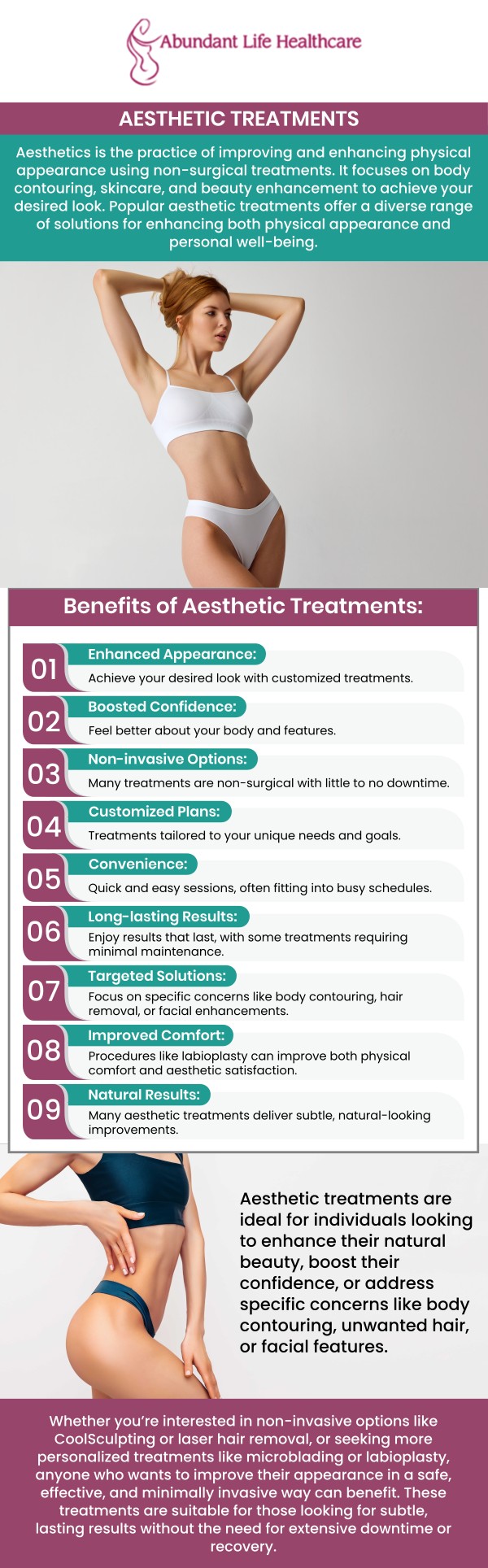 Individual goals are brought to patients' aesthetic operations. To help each patient attain their ideal aesthetic appearance, Dr. Marc Jean-Gilles, DO, FACOG - OB-GYN, and his staff professionally design a personalized roadmap for them. For more information, contact us or schedule an appointment online. We are conveniently located at 601A Professional Drive, Suite 370, Lawrenceville, GA 30046.